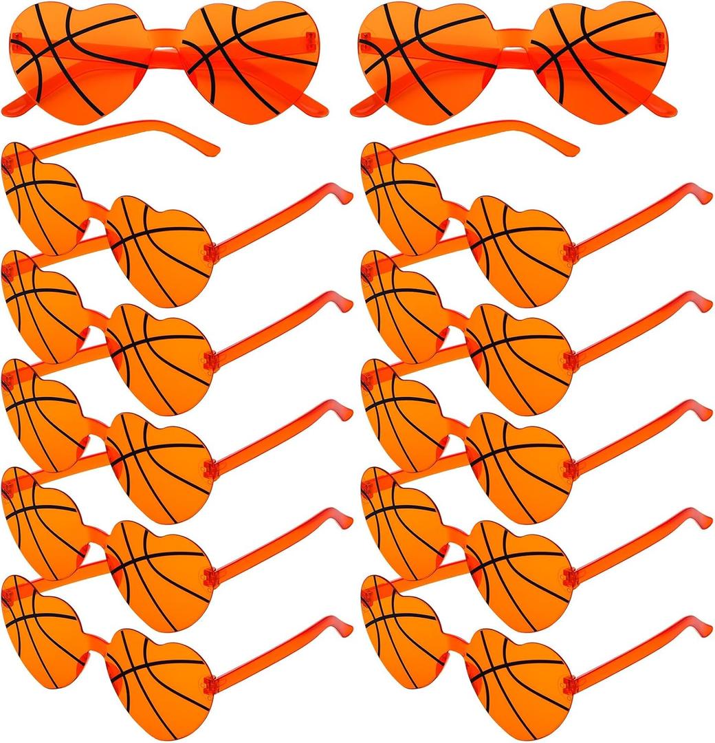 Tellegloww Sport Glasses Football Volleyball Soccer Tennis Softball Basketball 2026 Senior Night Gift for Team Party Favor