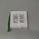 BESTTEN 5 Pack Screwless Decorator Wall Plate, 2 Gang Decorative Outlet Cover, USWP6 Gloss Snow White, H4.69 x W4.73, Faceplate Cover for Receptacle Outlet & Switch