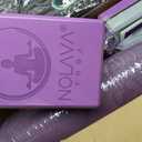 NOLAVA Yoga Mats & Complete Sets - TPE, Non-Slip, Eco-Friendly - Includes Mat, Blocks, Strap, & More (6pc set) - For Pilates, Yoga & Fitness, PURPLE SET