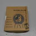 Elevated Inflatable Dog Cone Collar to Stop Licking, Doggie Donut Collar After Surgery, Soft Dog Cone Alternative for Small Medium Large Dogs (S(Neck 7"-9.5"), Navy)