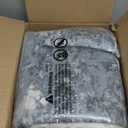 GarveeHome 2x6 Modern Abstract Runner Rug Non Slip Soft Rug Stain Resistant Rugs Low Pile Non Shed Machine Washable for Hallway Kitchen Bathroom, Light Grey