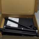 Projector Stand, 33LB Load Bearing & 22-55" Height Adjustable, for Projector/Laptop/DJ Gear, Outdoor/Office/Studio - Stable Base (Black)