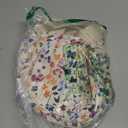 Crescent Crossbody Bags for Women - Nylon Small Crescent Shoulder Bags for Women Teen Girl Cute for Travel (Wild Flower)