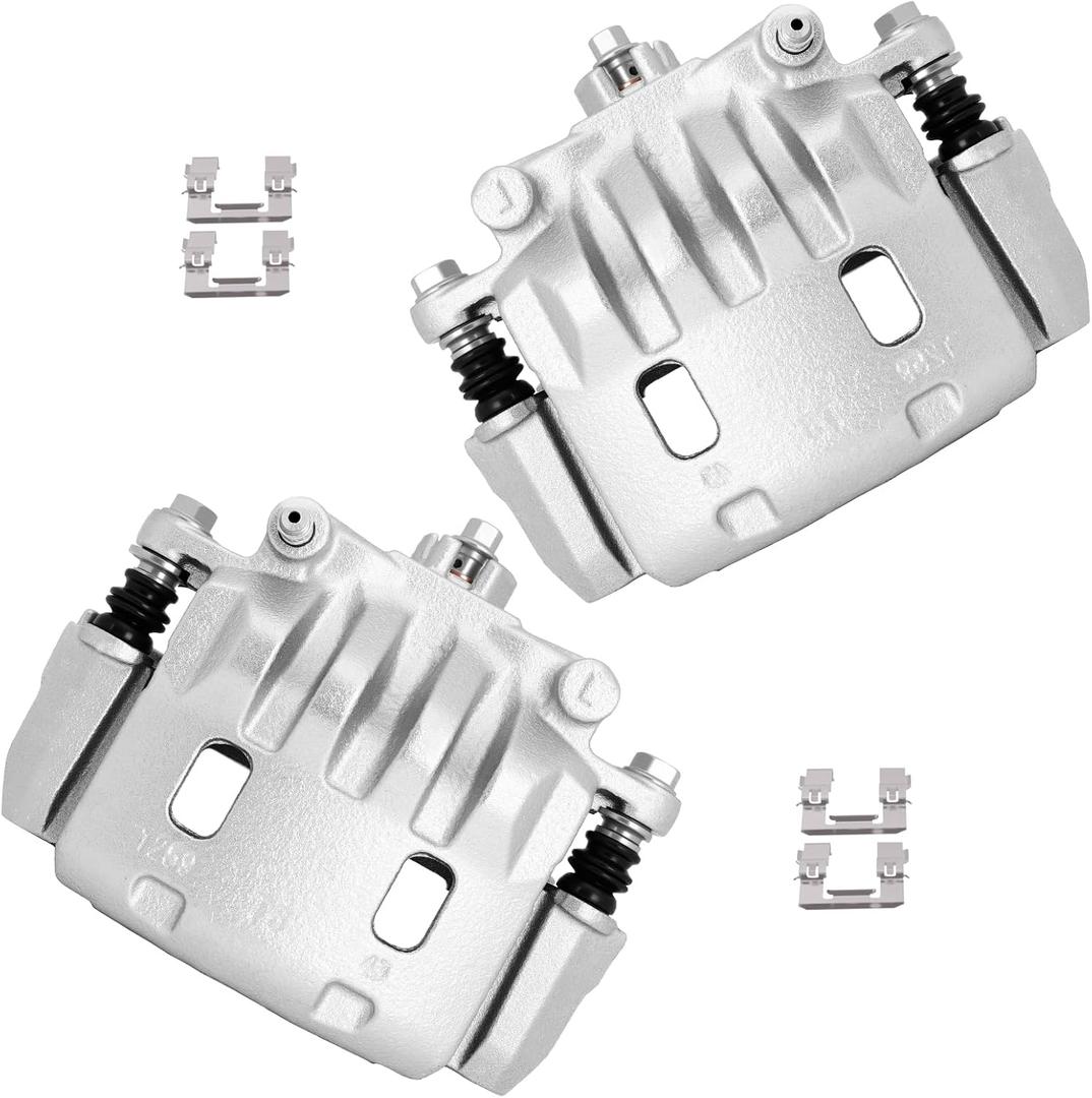 cciyu 19B2683B 19B2682B Front Left & Right Brake Calipers with Bracket For Saab 9-2X 05-06,For Subaru For Baja/For Crosstrek/For Forester/For Impreza/For Legacy/For Outbac/For WRX/For XV Crosstrek