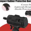 M18 Protective Boot 49-16-2967 High Torque Impact Wrench Rubber Boot Compatible with M18 FUEL 1/2 Milwaukee Impact 2967-20 (1 PACK)