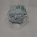 Travel Pillow Blanket Set-3 in 1 Travel Pillow Memory Foam, Soft Travel Blanket Airplane Compact with Bag, Inner Pillowcase, Hand Luggage Belts and Backpack Clip, for Plane Car, Blue Green