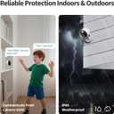 Aqara G100, 2K Indoor/Outdoor Security Camera, HomeKit Secure Video, 2-Way Audio, Spotlight Color/IR Night Vision, AI Detection, 140 FOV, Wi-Fi 6, Supports HomeKit, Alexa, Google and IFTTT, White