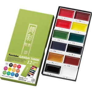 Kuretake Gansai Tambi Set Of 12
