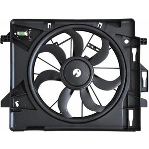 621-028 Radiator Cooling Fan Assembly for 2008-2020 Dodge Grand Caravan 3.6L for 2008-2016 Chrysler Town & Country 3.6L for 2012-2015 Ram C/V 3.6L for 2009-2014 Volkswagen Routan 3.6L