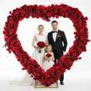 Heart Balloon Arch Stand with Base