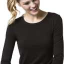 WonderWink Women's Scrub Silky Long-Sleeve T-Shirt - XS-3XL, Rayon, Spandex, Soft, Coverage, Super Comfortable, Perfect for Layering, XL