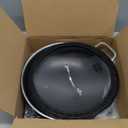 Wok pan,Hybrid 13 inch Wok with Lid, PFOA Free Cookware,non stick Stainless Steel Woks & Stir-fry pans Nonstick, Dishwasher and Oven Safe, Works on Induction