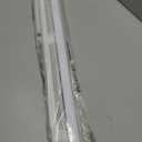 LazBlinds No Tools No Drill 1" Vinyl Mini Blinds, Cordless Blinds for Windows, Light Filtering Horizontal Window Blinds & Shades, 33" W x 36" H, White