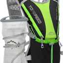Hydration Pack Backpack, IX INOXTO Running Hydration Vest with 1.5L ( 50 oz) Water Bladder for Men Women, Lightweight Water Backpack for Hiking Cycling Climbing Camping