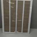 Howeall 16"W x 20"H [Duct Opening Size] Steel Return Air Grille, Air Return Vent Cover for Ceiling and Sidewall - HVAC Air Vent Covers - [Outer Dimensions: 17.75"W x 21.75"H]