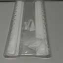 Acrylic Necklace Holder 2 Pack Wall Mounted Necklace Organizer Hanging Jewelry Organizer with 12 Hooks for Necklaces, Bracelets, Rings and Bangles Display (Clear 11.8" 2pcs)