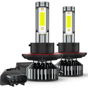 Compatible for 2018 2019 2020 2021 2022 2023 2024 2025 Polaris Ranger XP 1000 Headlight Bulbs, H13 9008 Headlights for ATV UTV Lights, 6000K Bright White, Halogen Headlamp Replacement
