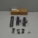 Universal 25mm (1 Inch) Ball Mount Base with Two Double Socket Arms and Screws Compatible with RAM Mounts B Size 1" Ball Components Fits Industry All Standard 1" Ball Adapters