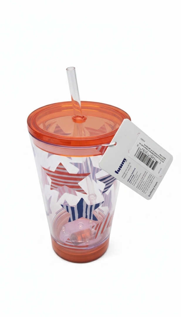 Luum Glo&Go Led 18 Oz Tumbler Stars