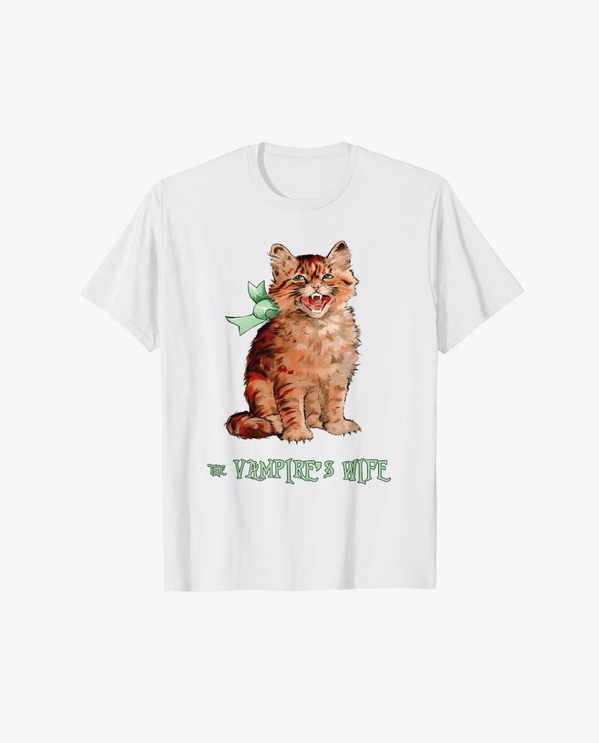 The Vampire's Wife cat T-Shirt L