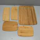 Farberware 4-Piece Reversible Bamboo Cutting And Charcuterie Board Set, Assorted Size