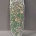 Geetery 4 Pcs Surfboard Wall Decor Carved Hollow Wooden Tropical Beach Art 19.7 x 5.5 Inch Surf Board for Beach Room Living Room, Green