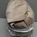 H.VERSAILTEX Real Velvet Plush 3 Piece Stretch Sofa Covers Couch Covers for 2 Cushion Couch Sofa Slipcovers Width Up to 90 Inch Feature Thick Soft Stay in Place (Large Sofa, Taupe)