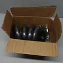 Covzoe 4 Pack Walker Wheels Replacement, 6 Inch Anti-Slip Solid Roller Wheels for Walkers, Heavy-Duty Office Wheelchair Front Wheel Accessories, Hub for Wheelchairs Rollators Walkers