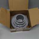 Luo ke Rotary Bur Holder, 116 Hole Burr Storage Box for Rotary Bits (Blue)