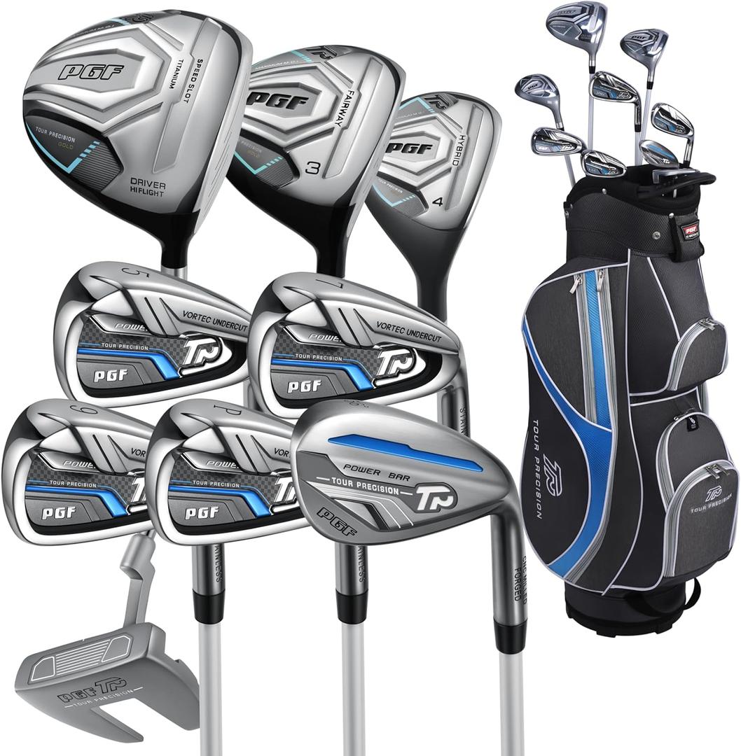 PGF Lady Gold TP Complete Golf Club Package Set [11-Pieces] [Hand: Right] [Length: Standard]