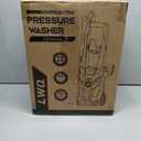 Electric Pressure Washer, 4500 Max PSI 2.5 Max GPM High Pressure Cleaning Machine with 4 Quick Connect Nozzles Set, Soap Tank and 23FT Pressure Hose for Cars/Fences/Driveways/Patios/Home Cleaning