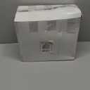 Rubtlamp 350 Pcs Clear Blue Plastic Plates, Blue Gold Plastic Dinnerware Set (50 Guests), Blue Disposable Plates With Gold Rim, Hammered Party Plates Set for Wedding And Party