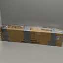 4 Panel Room Divider 6FT Steel Frame Screen Folding Privacy Divider Freestanding Partition for Home Office Bedroom,Light Grey