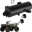 1260715-489 Exhaust Muffler Silencer Replacement | Fit For Polaris Sportsman 500 4X4 1996-2001 & Sportsman 335 1999-2000 | OEM # 1260715-029