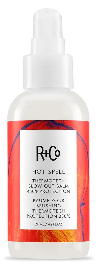 R+Co Hot Spell Thermotech Blowout Balm 450* F Protection, Provides Frizz Protection + Long Lasting Style Vegan + Cruelty-Free (4.2 Fl Oz (Pack of 1))