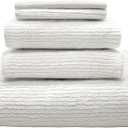 Greenfound White Bath Towels 5-Pack, Super Absorbent Family Bath Towel Set for Bathroom, Pool & Gym, Gentle Quick-Dry Fabric for Adults, Children & Pet Dog, Perfect for Everyday Use, Hotel & SPA