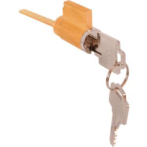 Prime-Line E 2000 Cylinder Lock, 1-7/8 In. Tailpiece, Fits Weiser, Kwikset and Weslock (Single Pack), Bronze