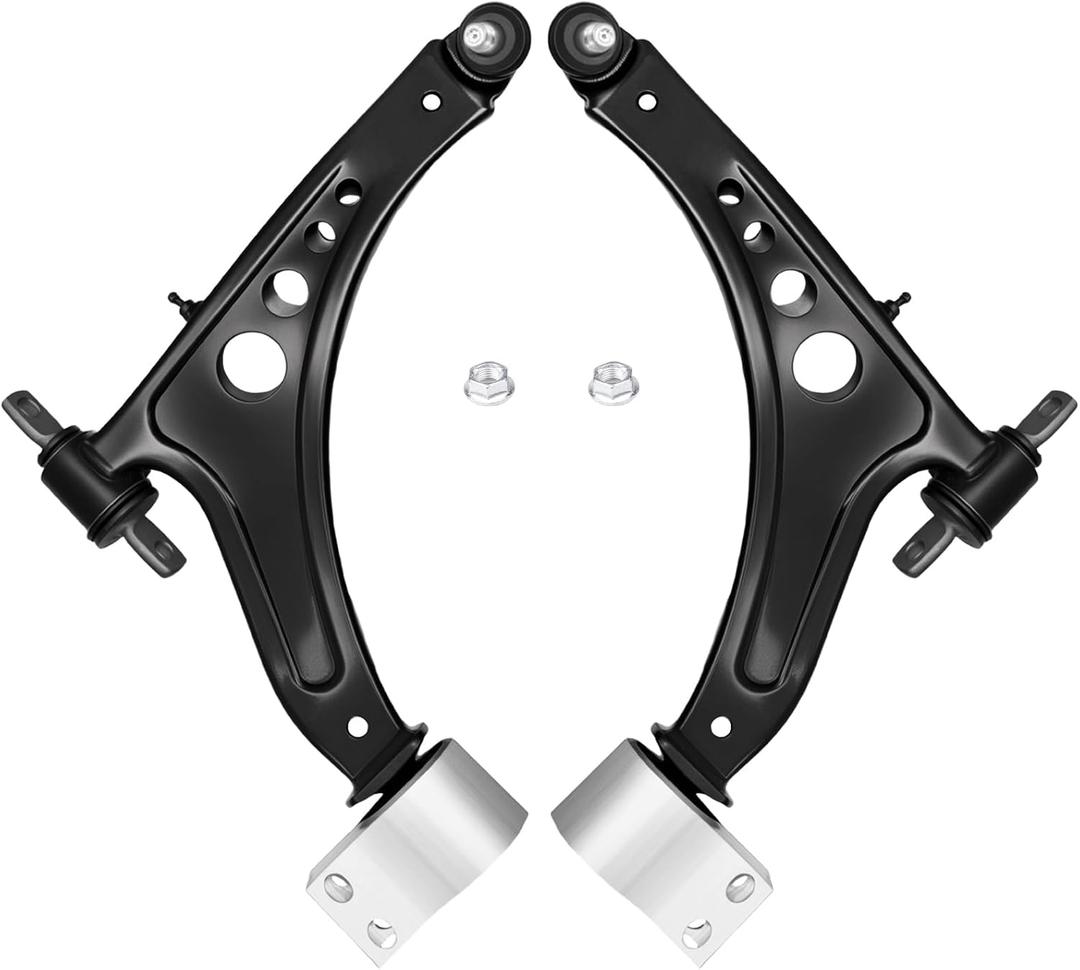 AUQDD 2Pc Suspension Front Lower Control Arm and Ball Joint Assembly Fit For 2016-2025 Chevy Malibu /17-19 Bu-ick LaCrosse, 18-20 Regal Sportback TourX (OE # 527-419 527-420 84198830 23421067)