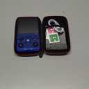 R36MAX Retro Gaming Console, Retro Handheld Games Console with 64GB TF Card, Portable Hand Held Open Source Linux System, 4.0 inch IPS HD Screen Video Game Consoles, 4000mAh Battery (Blue)