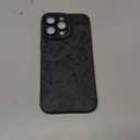 for iPhone 14 Pro Max Case 6.7 Inch 2022, Aesthetic Butterfly Print Phone Case for Women Girls Men, Silicone Protective Phone Cover for iPhone 14 Pro Max, Black Butterfly