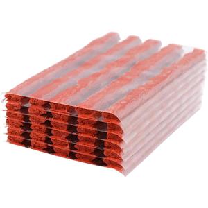 Red 3.94 * 0.24inch Safety Seal Tire Plugs Tire Repair Plugs for Tubeless Tires (30pcs)