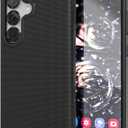 Crave Compatible with Samsung Galaxy S25 Case, Shockproof Protection Dual Layer Case for Samsung Galaxy S25 (6.2 inch) - Black