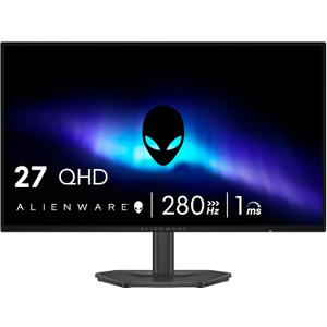 Alienware 27 Gaming Monitor AW2726DL, WQHD IPS Panel, 280Hz, 1ms