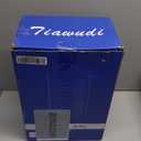 Tiawudi 12 Pack Plastic Storage Bins, Multi-Use Organizer Bins, Pantry Organizer, Clear Storage Containers for Home, Kitchen, Office, Cabinet, Shelf and Fridge Organization