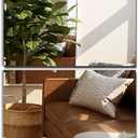 Home Gym Mirror Tiles for Wall, 12"x12"x4PCS Full Length Home Gym Workout Mirror for Garage, Bedroom, Living Room, Over The Door (Frameless)