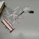 Lighted Gold Christmas Star Tree Topper - 9" Plug in Twinkly Tree Star with 30 LED Lights, No-Wobble Tree Topper Stabilizer Holder Include, Tree Top for Indoor Outdoor Christmas Decorations