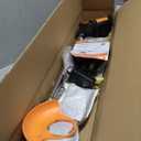 21V String Trimmer Cordless Battery Powered Weed Wacker, 2 X 2.0Ah Battery and a Charger, Brush Cutter Lawn Mower Edger Lawn Tool for Garden and Yard