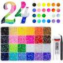 24  Colors Jelly Rhinestones for Bedazzling