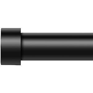 HarJue Shower Arm with Flange and Teflon Tape, Wall Mounted Shower Pipe 304 Stainless Steel Extension Arm for Fixed Shower Head & Handheld (20 Inch, Matte Black)