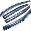 ITrims for Lexus RX350 RX270 2010-2015 Exterior Window Visors Awnings Wind Rain Sun Deflector Visor Guard Vent Cover 4PCS